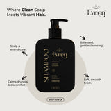 Evren Anti-Dandruff Shampoo bottle, 200ml — reduces dandruff up to 100% and treats itchy scalp
