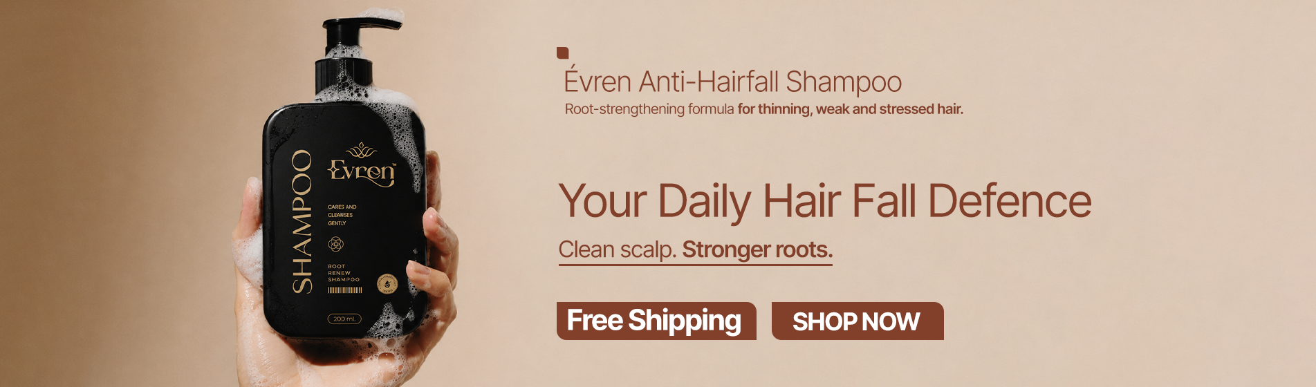 Evren Ayurvedic Anti-hairfall shampoo