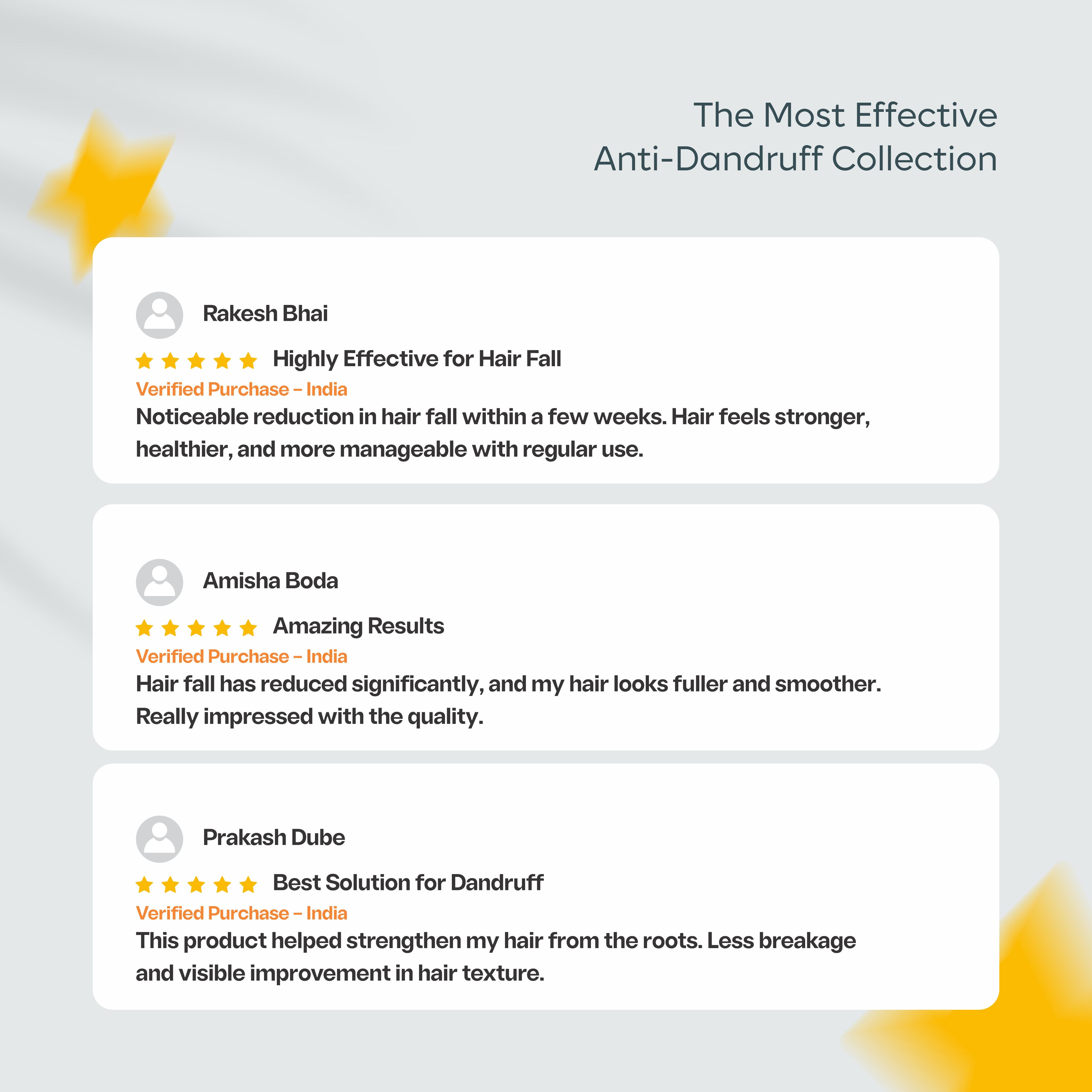 Real customer reviews for evren haircare products